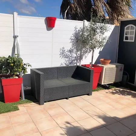 Hébergement de vacances L'aiglefin Piscine Clim Jardin 5 Pers Gruissan
